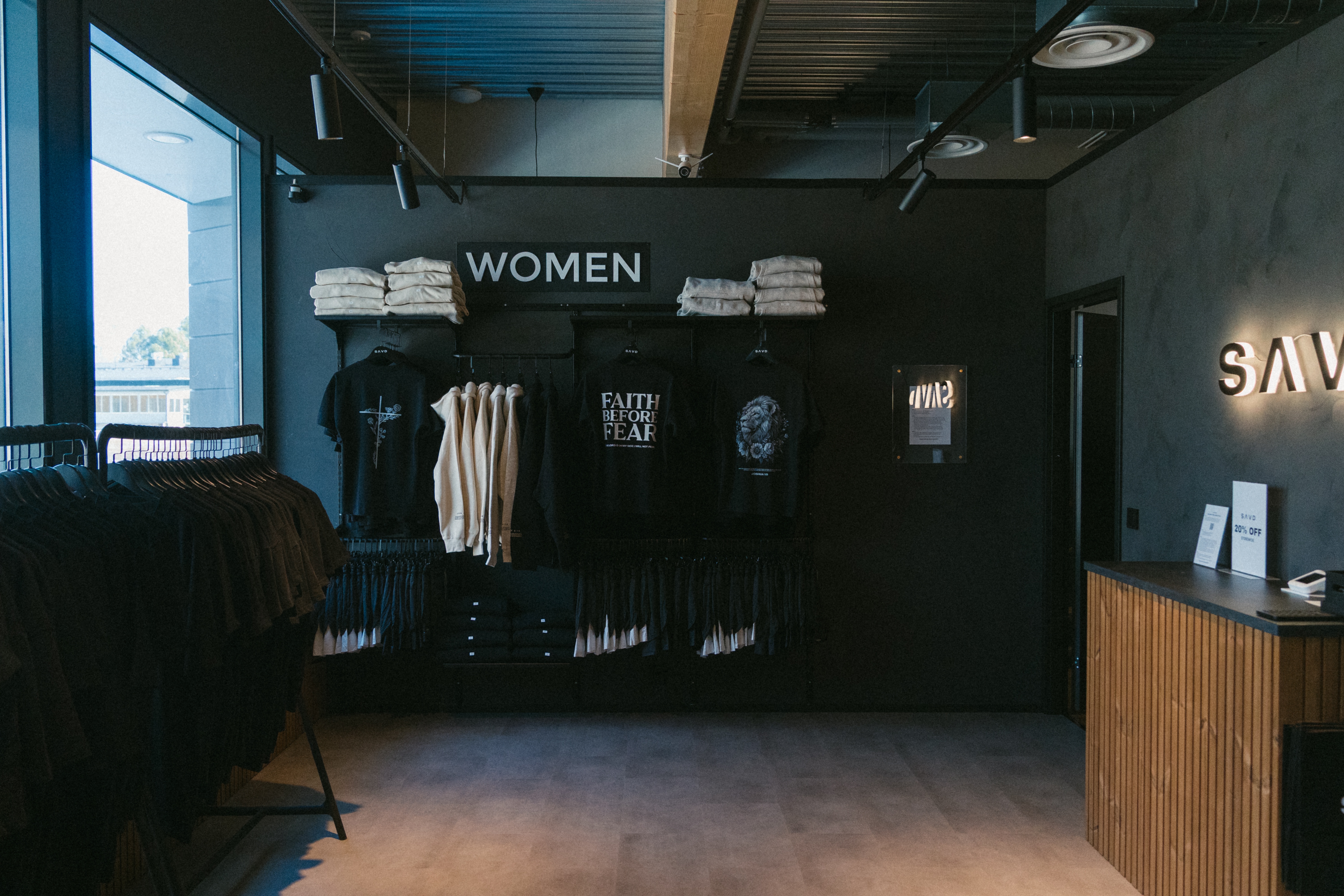 SAVD Clothing store interior